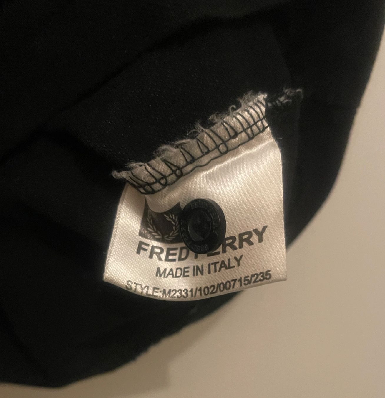 Fred Perry Magliette Polo: Poloshirt von Fred Perry, schwarz, Gr.S – Usato da Rothenburg venduto da jaap34 4