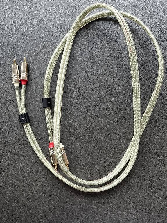Cavi: 3 Paar RCA-Kabel, Silber, High-End Kabel – Usato da Schwanden GL venduto da Sedona-3 2