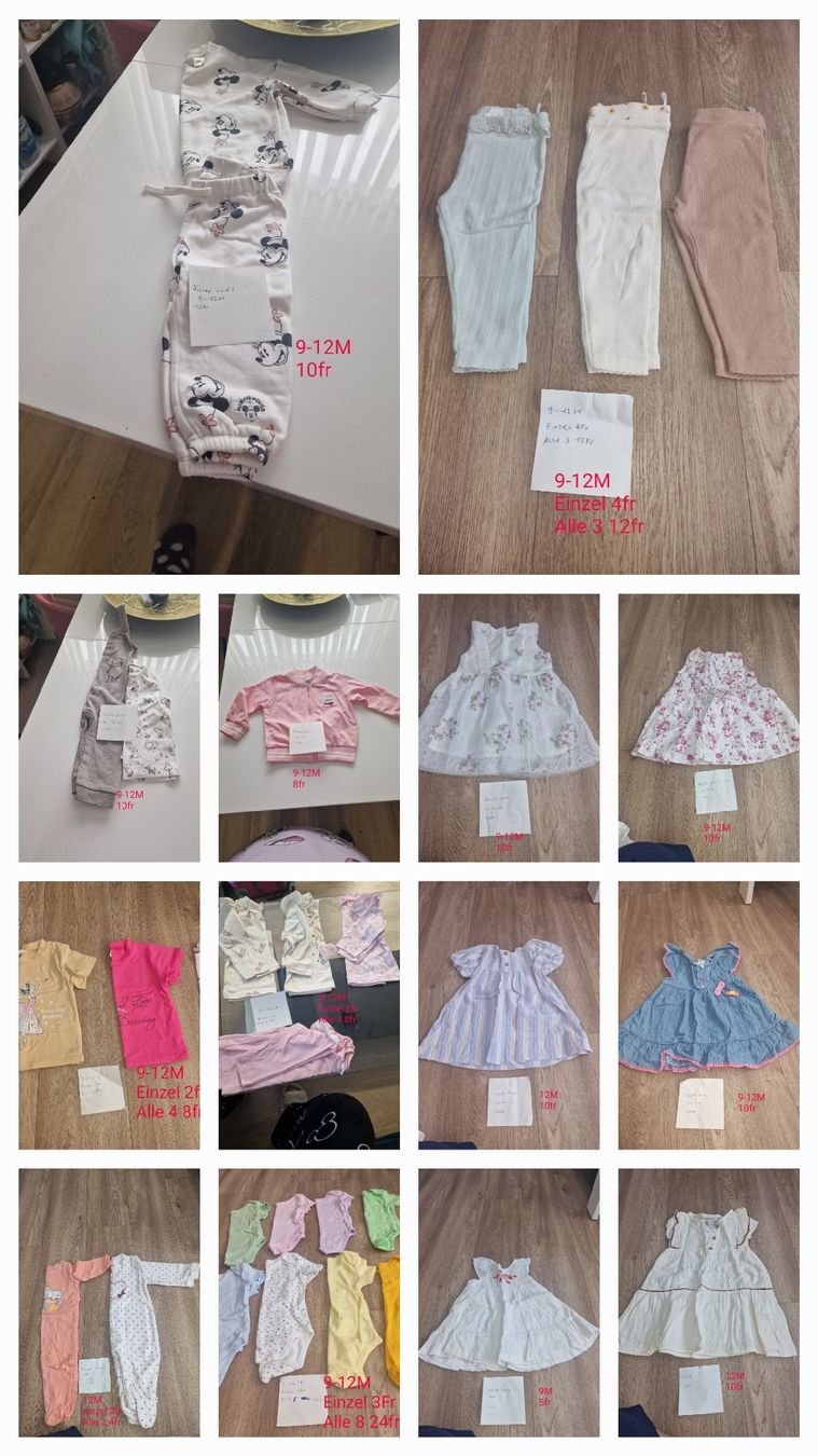 Lotti & Set di vestiti: baby kleider – Usato da Muttenz venduto da mil_q5wt 1