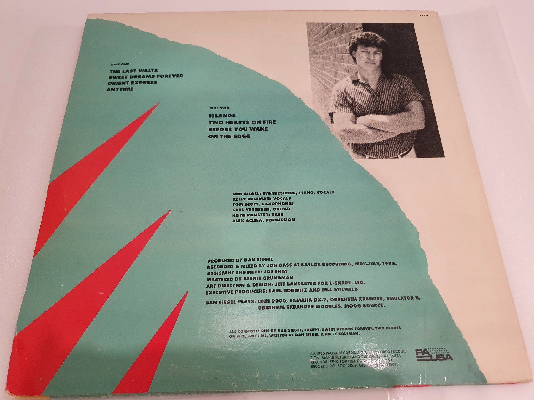 Vinyles: Dan Siegel - On The Edge – D'occasion à Uster par Vinyl-Leidenschaft 1