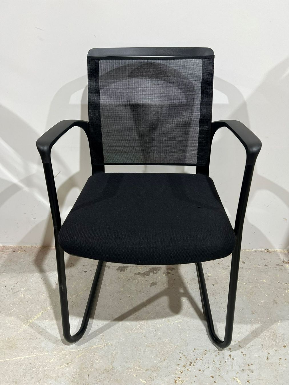 Sessel: Freischwinger | Sitzpolster schwarz | Gestell schwarz – Neu (gemäss Beschreibung) aus Erlen von mat_jm2f 2