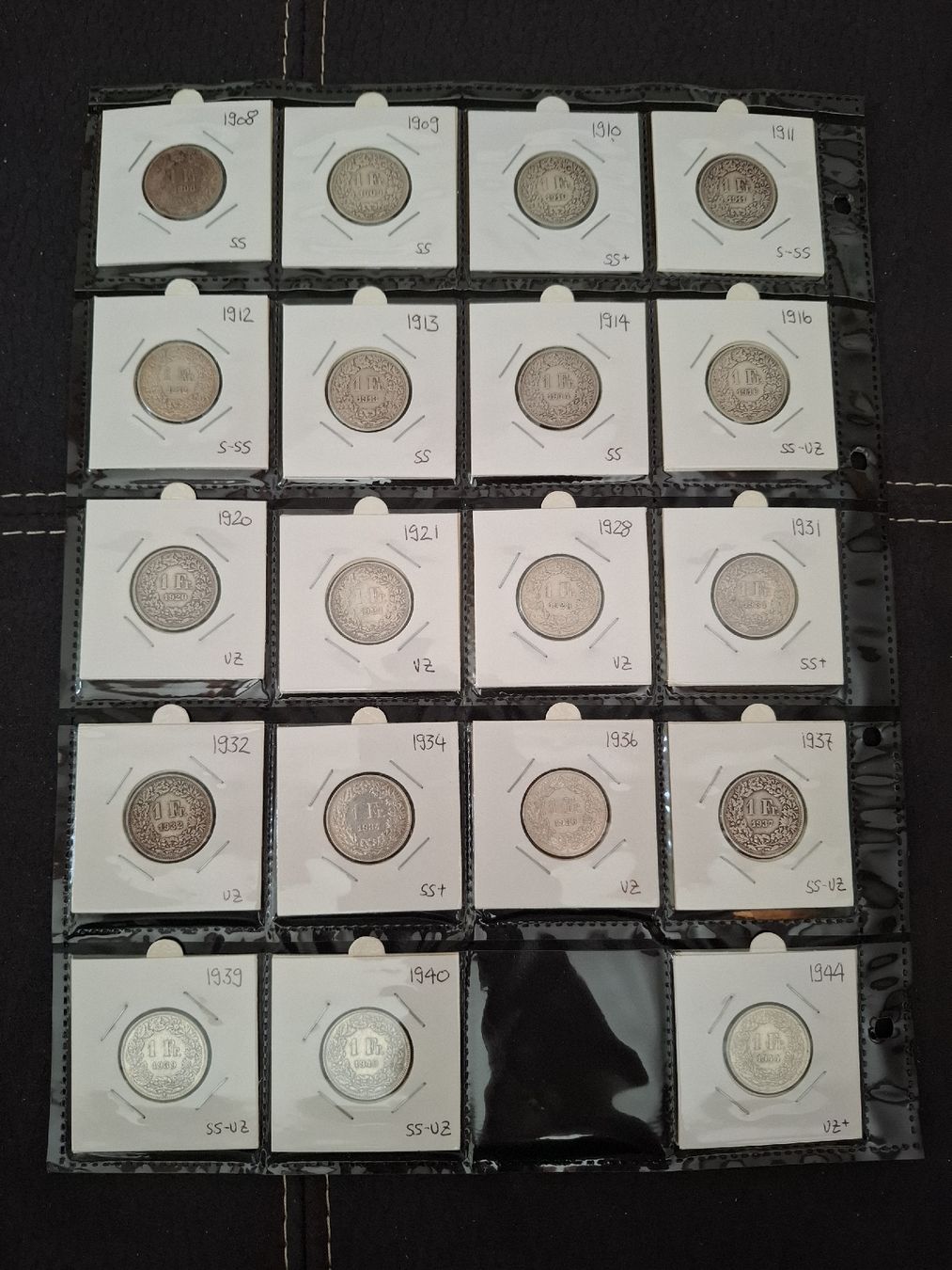 Toutes les monnaies: 1 Fr Sammlung ab 1850 – D'occasion à Hunzenschwil par Hardrock6 1