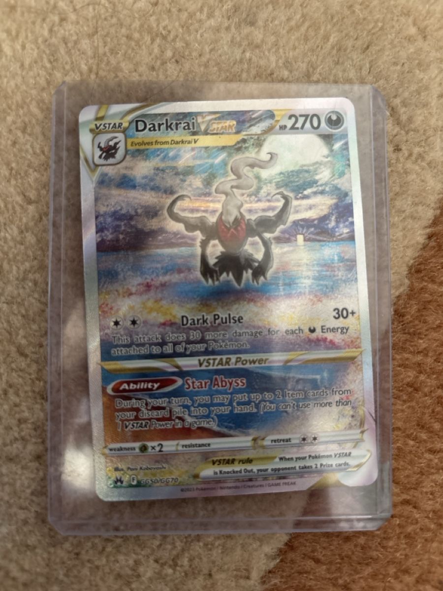 Pokémon Carte collezionabili: Darkrai  V STAR – Nuovo (secondo la descrizione) da Uitikon Waldegg venduto da jemetzge