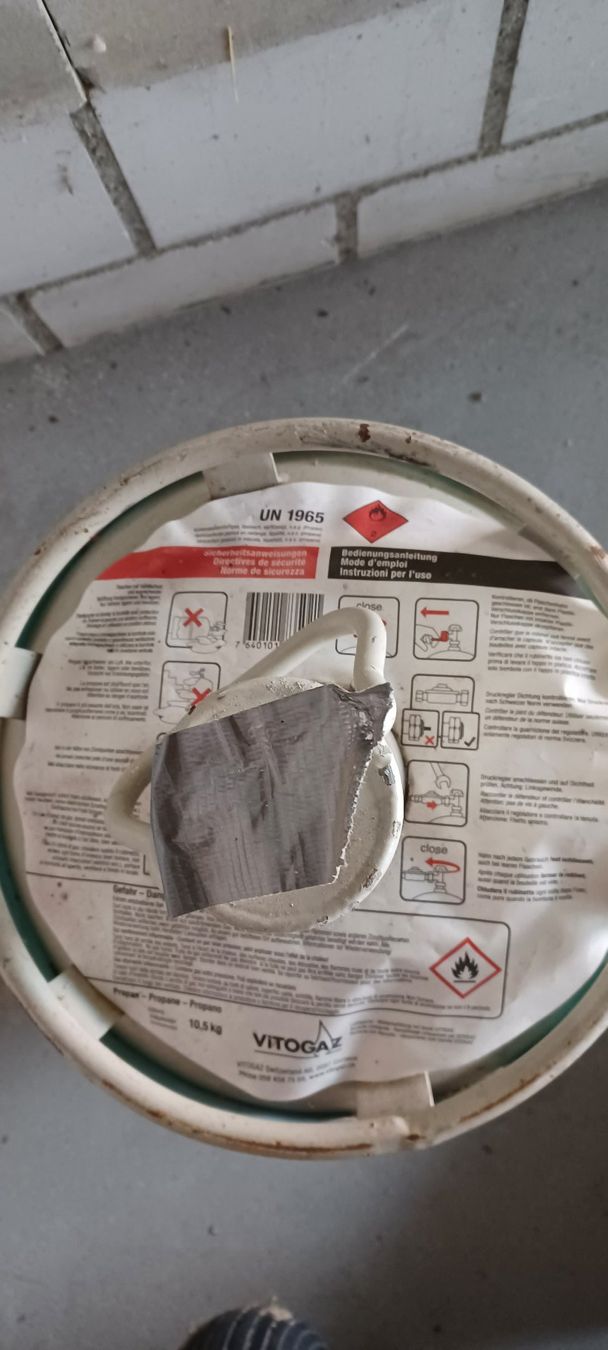 Apparecchiature e tecnologia a gas: Vitogaz 10.5 kg – Usato da Hochdorf venduto da PHS 1