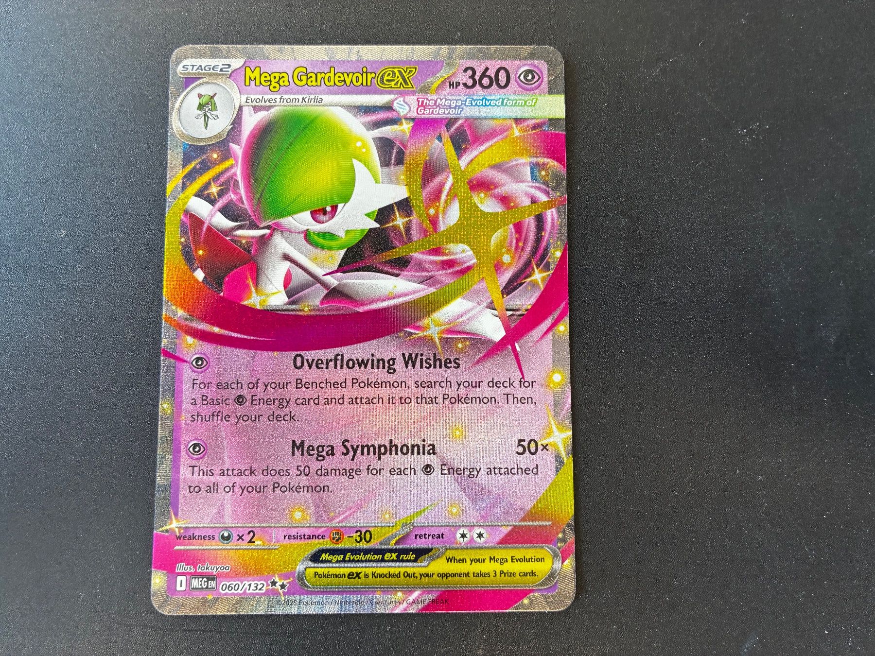 Pokémon Cartes à collectionner: Mega Gardevoir EX 060/132 - Mega Evolution - en – Neuf (Voir description) à Hütten par yve_tf69
