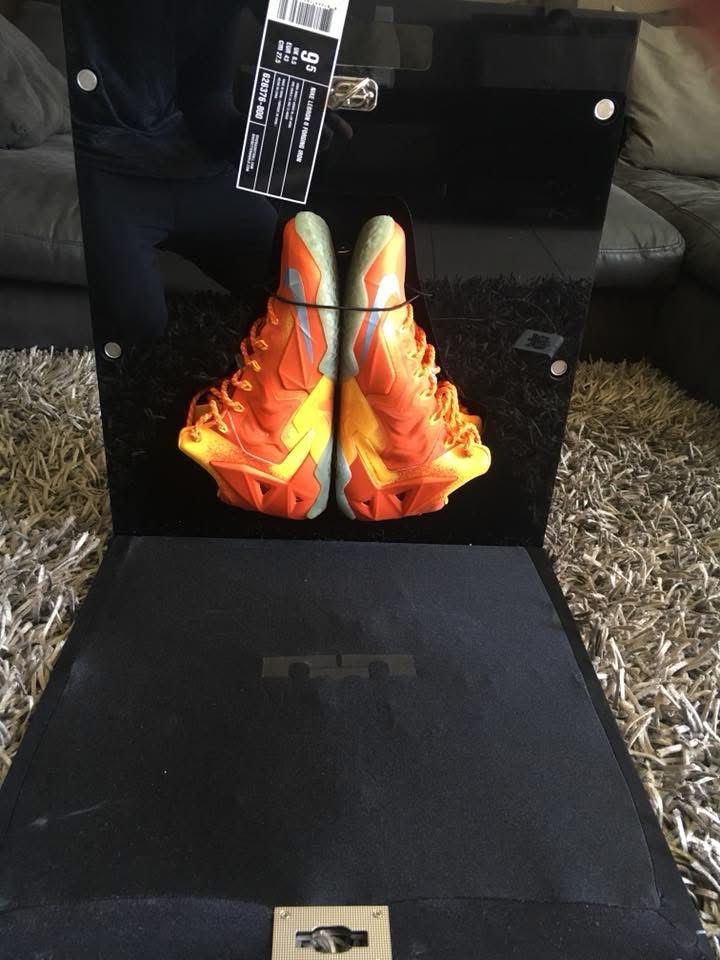 Nike Herrenschuhe: Nike LeBron 11 "Forging Iron" Spécial édition – Neu (gemäss Beschreibung) aus Renens VD von fre_sf2p 7