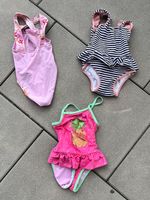 Badeanzüge Kinder 3 Stk. Pink Blumen, Gestreift, Ananas G...