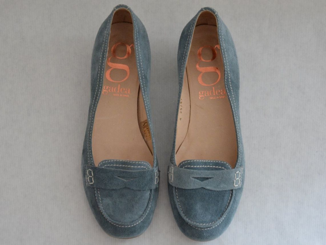 Scarpe da donna: Pumps Wildlederschuhe blau Gr. 37 – Usato da Bern venduto da SecondWave 4