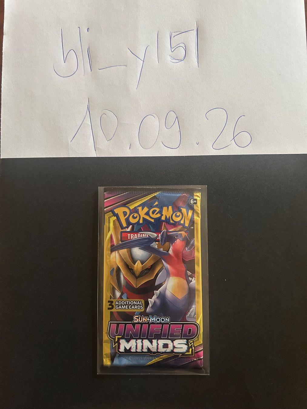 Pokémon Carte collezionabili: ENG - 1x Unified Minds Booster - Sun & Moon – Nuovo (secondo la descrizione) da Zürich venduto da bli_yl5l