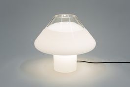 Murano Tischleuchte von Leucos, 1980er