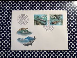 FDC 2024 / einzeln geklebt
