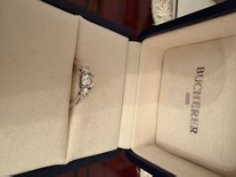 Bucherer WeissgoldRing Trilogy neu