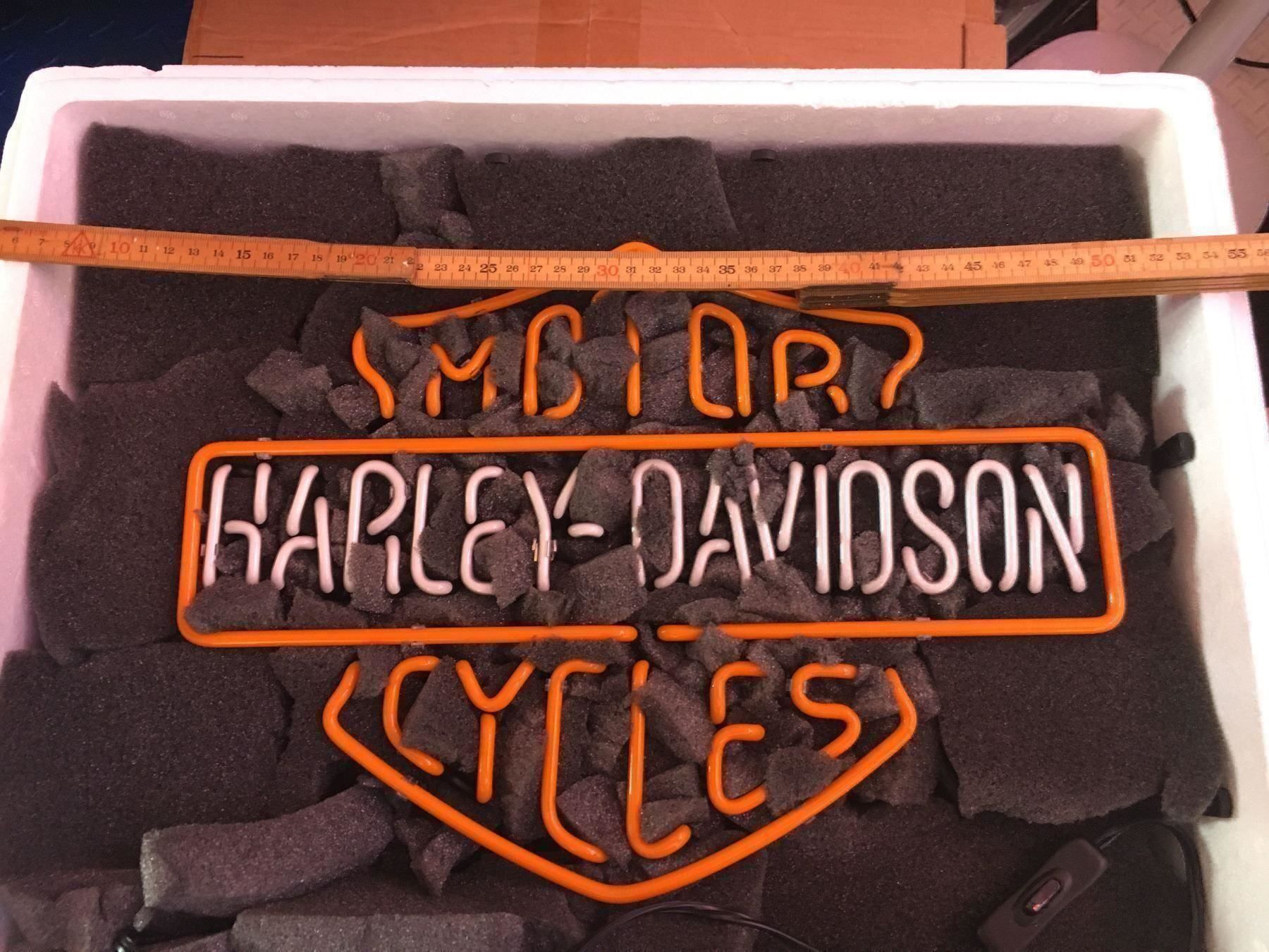 Lampade: Neon Sign Leuchtreklame Harley Davidson – Nuovo (secondo la descrizione) da Ueberstorf venduto da hoster 2