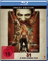31 (2016) UNCUT/Rob Zombie/Richard Brake/Malcolm McDowell/BD