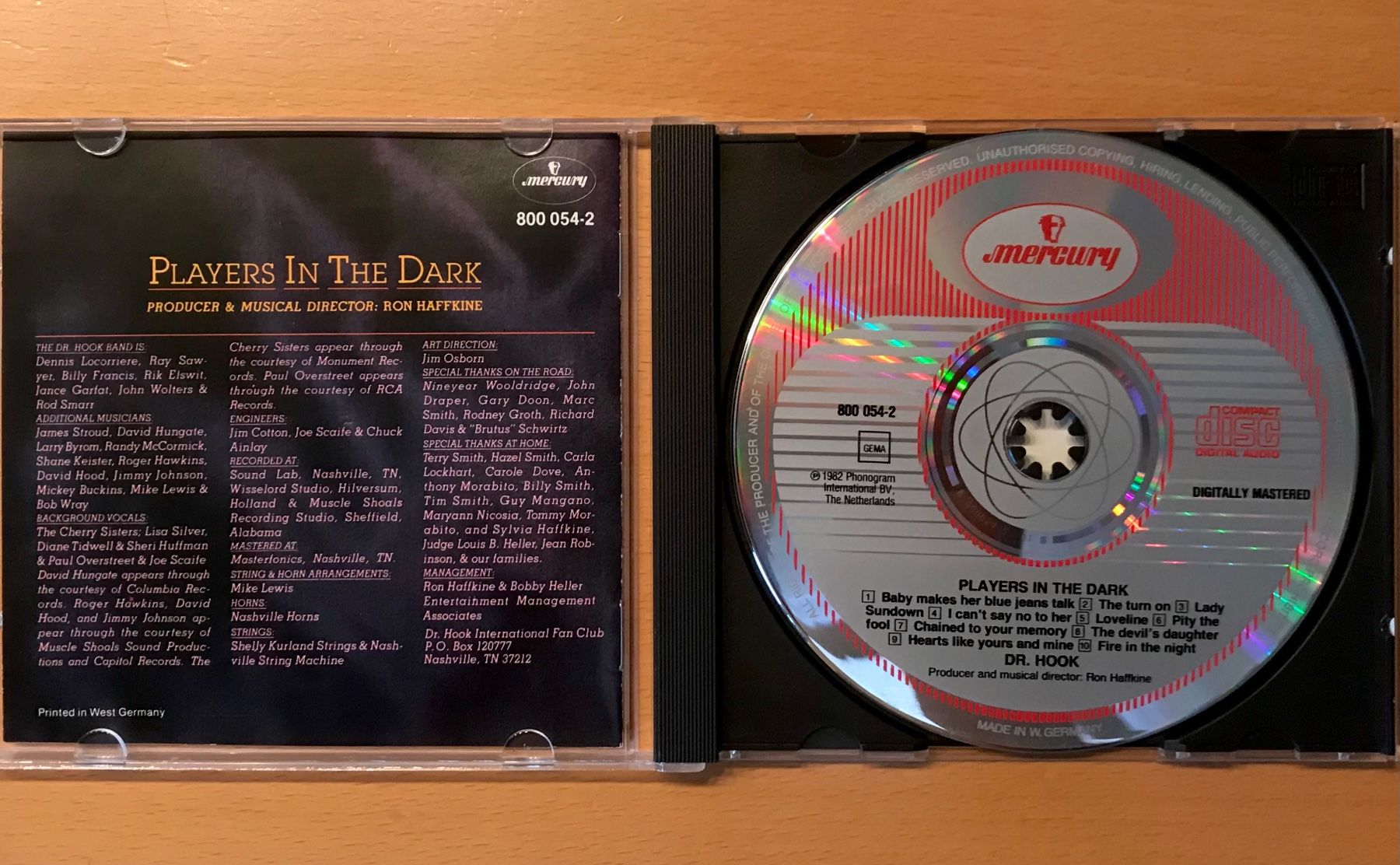 CD: CD Dr. Hook - Players In the Dark – Usato da Zürich venduto da tomakomai 2