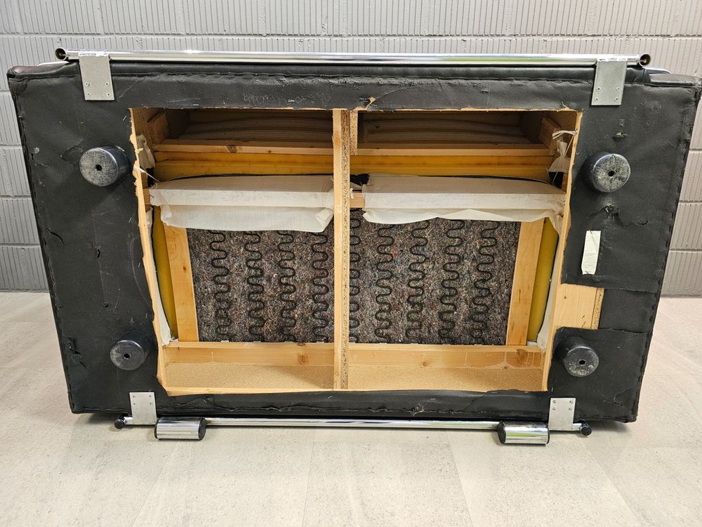 Le Corbusier Replika Sofa Bauhaus Couch Schwarz Chrom Kaufen auf Ricardo