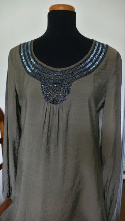 Interessante Bluse von "monari" Gr.36/38