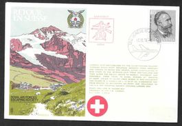 Militärische Flugpost Schaffhausen-Genf-...London 15.10.1974