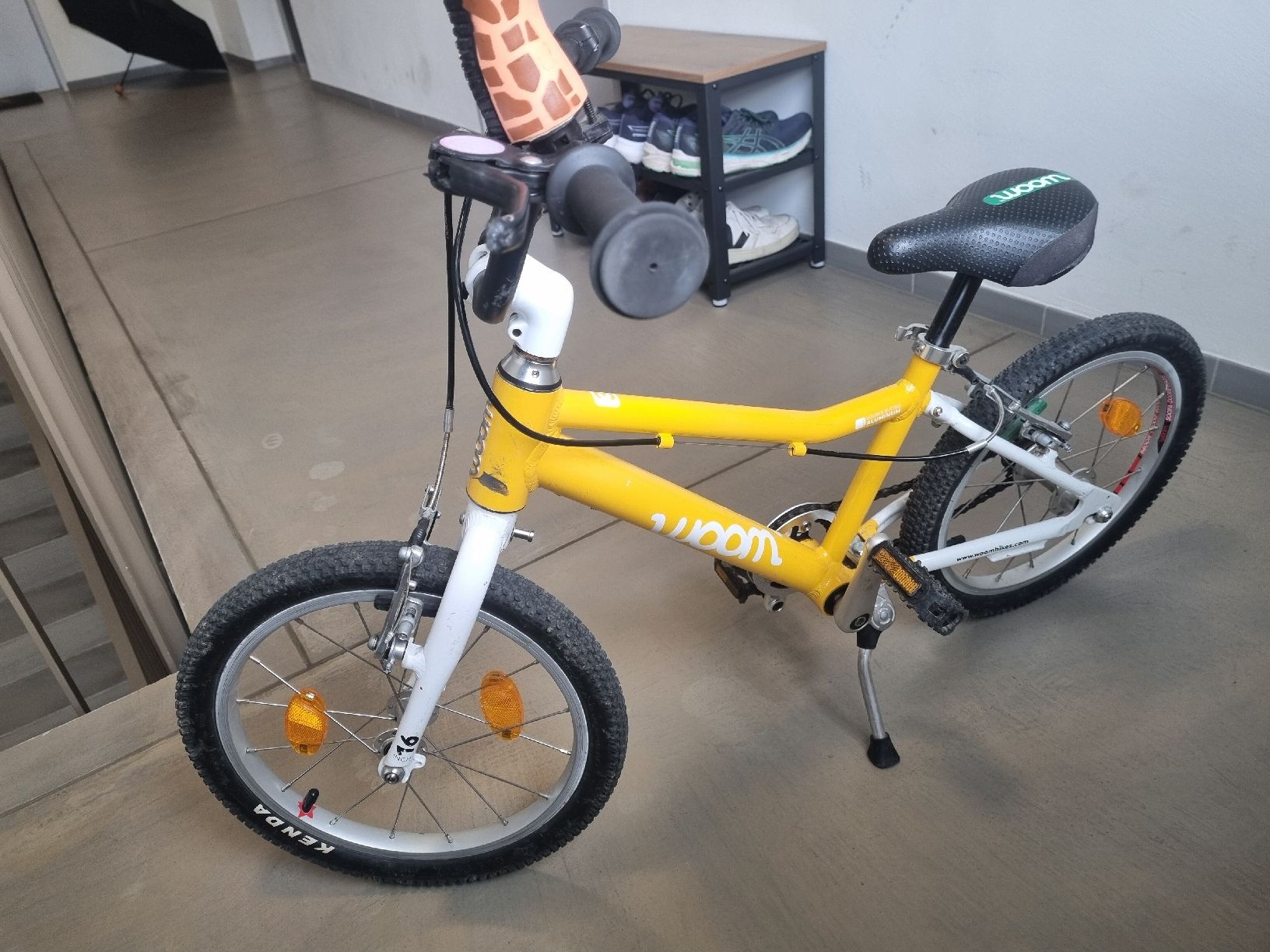 Woom Biciclette: Woom 3 mit Giraffenklingel – Usato da Uetikon am See venduto da Jules33 2