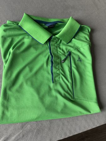 Schöffel Poloshirt Grün Gr. 3XL — Sommerliche Freizeitkleidu
