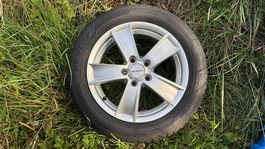 4 jantes alu Gamaparts 16" + pneus Dunlop