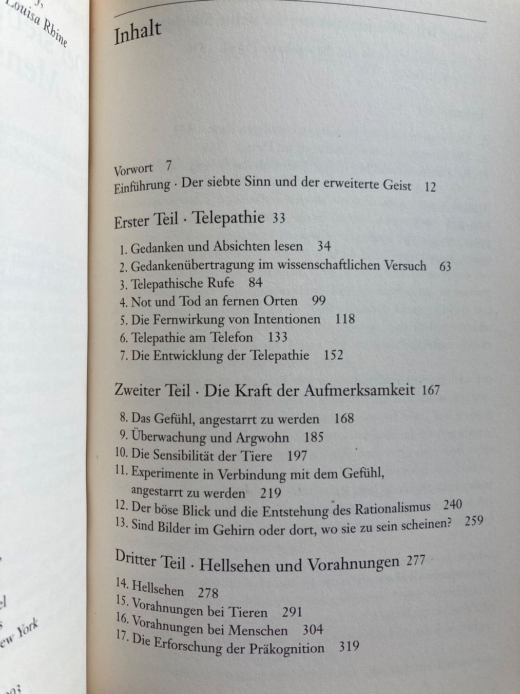 Libri: Rupert Sheldrake, Der siebte Sinn des Menschen – Usato da Baden venduto da Yoyo1 1