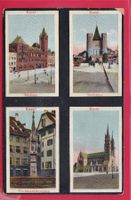 BASEL, RATHAUS, SPALENTOR, FISCHMARKTBRUNNEN, MÜNSTER