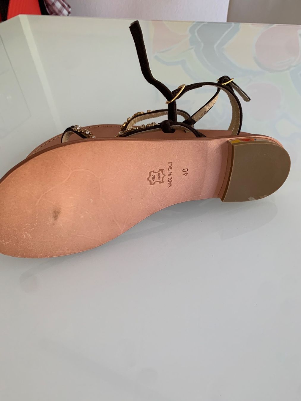 Scarpe da donna: Sandalen NP. 189 Fr. – Nuovo e nell'imballaggio originale da Füllinsdorf venduto da Bambu2007 2