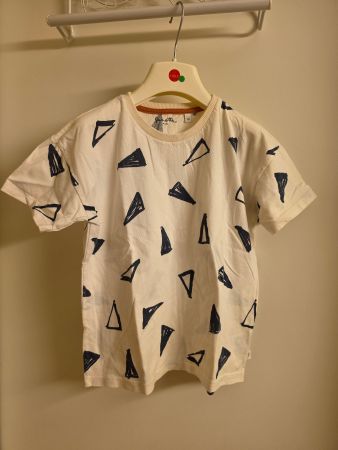 Bio-Shirt von Sanetta in Gr. 128 neuwertig