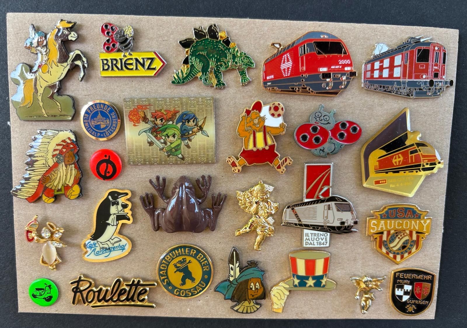 Placchette & Badge: Pinsammlung , kunterbunter Mix/ ab Fr. 1 – Usato da Ostermundigen venduto da DaxKarten-75