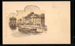 Litho Zürich, Partie am Limmatquai