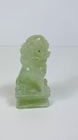 Jade Skulptur Wächterlöwe (Fu-Hund) – Tierfigur