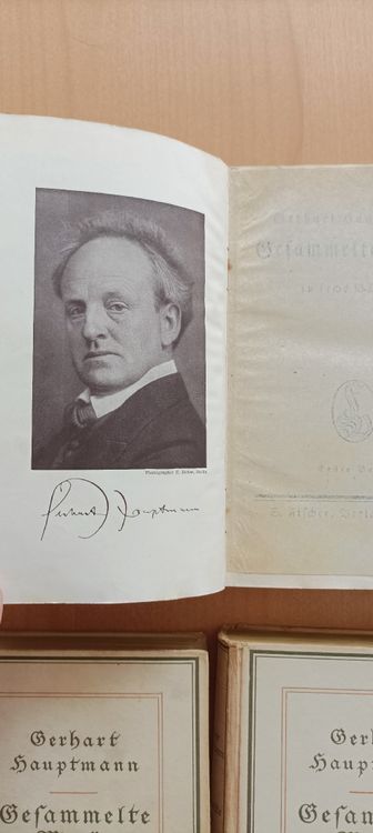 Livres: Gerhart Hauptmann Gesammelte Werke in 6 Bänden – D'occasion à Altdorf UR par batronix58 1