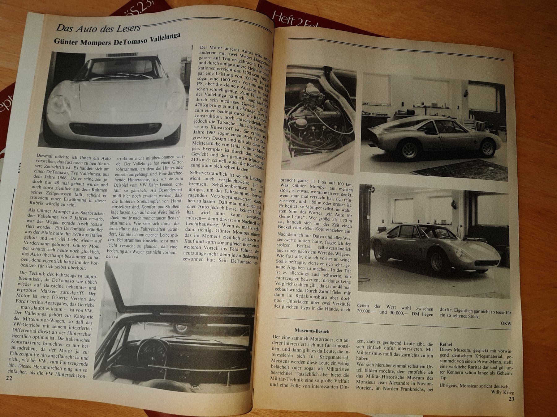 Riviste & Magazine: Oldtimer Markt Magazine Januar/Februar 1982, 1981 – Usato da Rotkreuz venduto da nigal 6