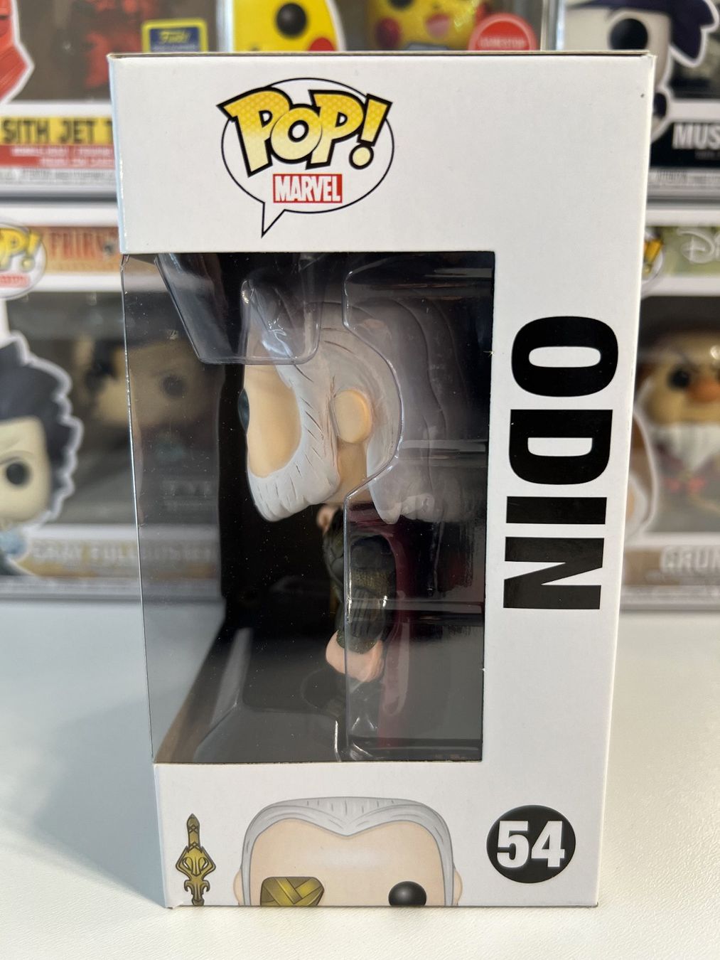 Funko Statuette: Funko POP! Marvel Odin – Nuovo e nell'imballaggio originale da Le Mouret venduto da perfectbijou 3