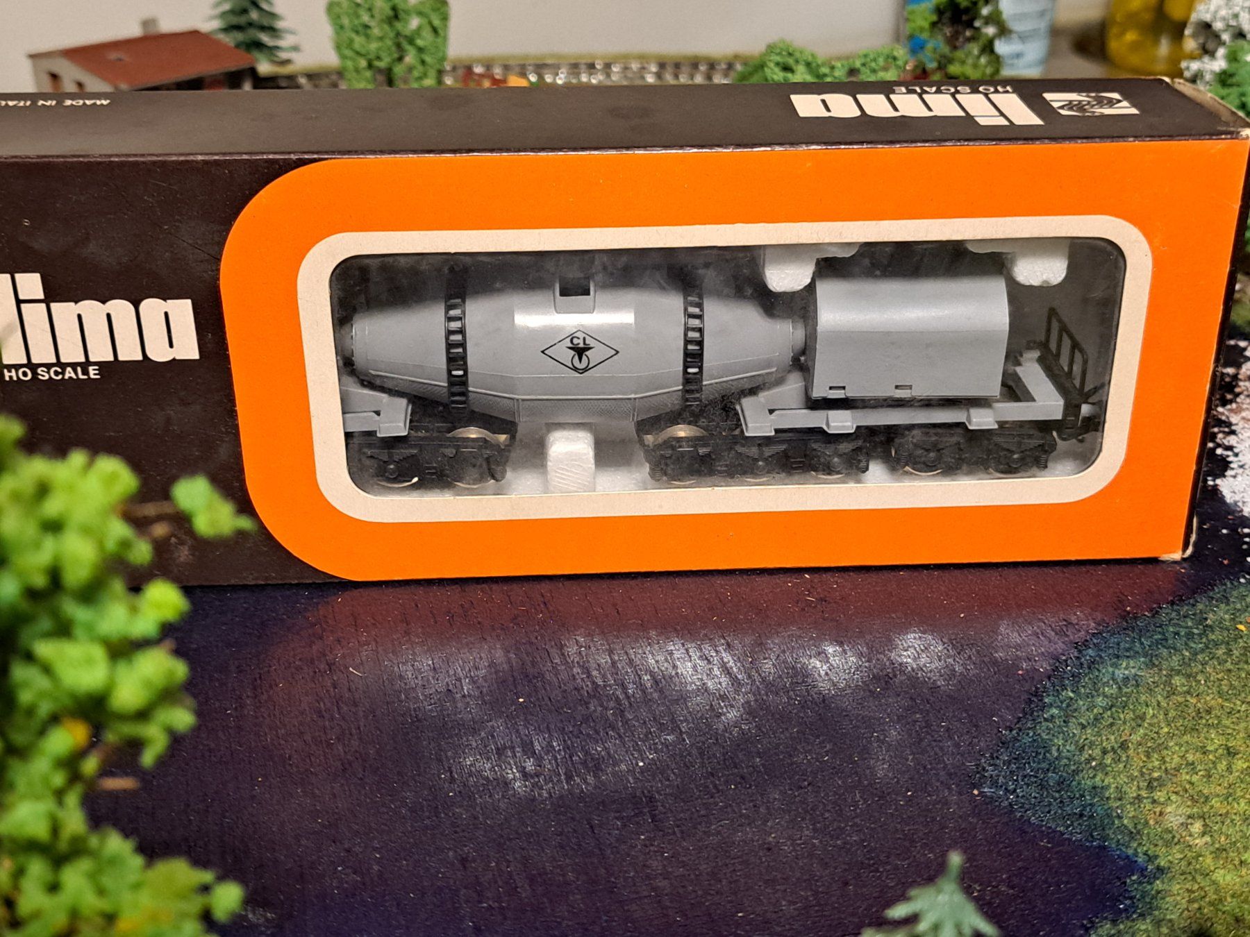 Lima Modellini di ferrovie: Zementtransportwagen von Lima – Usato da Schwanden GL venduto da roerich20 4