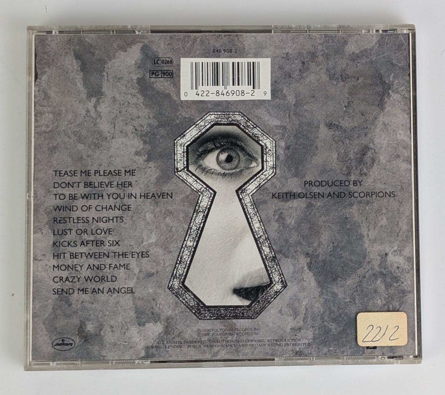 CD: Original CD: Scorpions - Crazy World, Top – Usato da Zürich venduto da 1.Simon 1