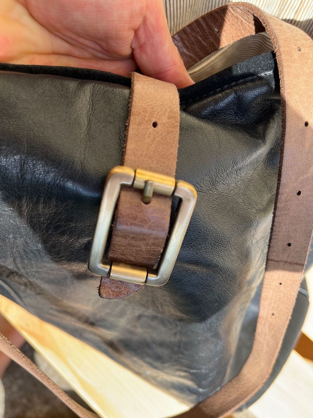 Taschen für Damen: Tasche Lilimill Leder Schwarz – Gebraucht aus Zürich von schweinsbraten 5