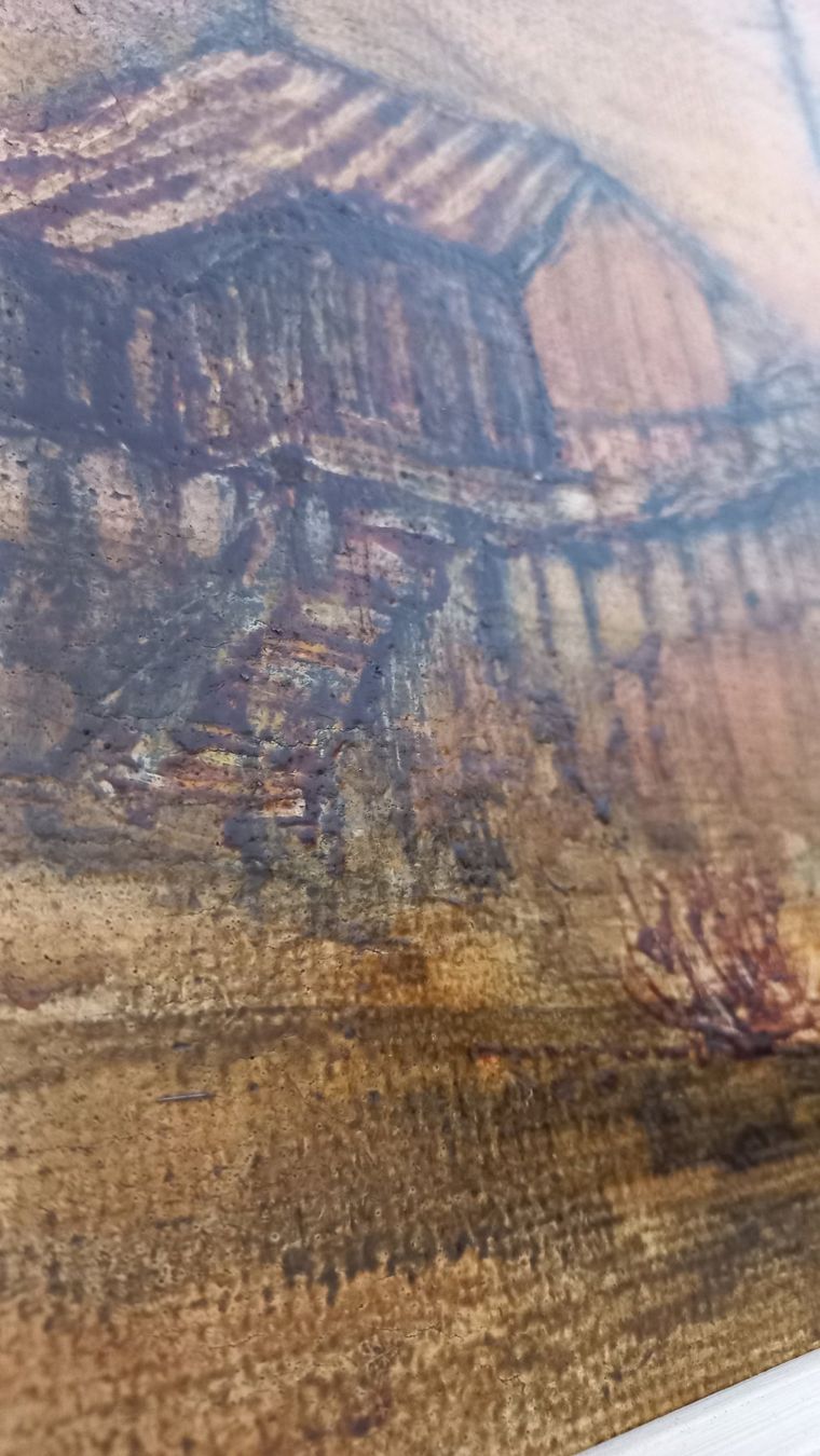 Dipinti: Grosses Gemälde, signiert/datiert – Usato da Bévilard venduto da Orscha 4