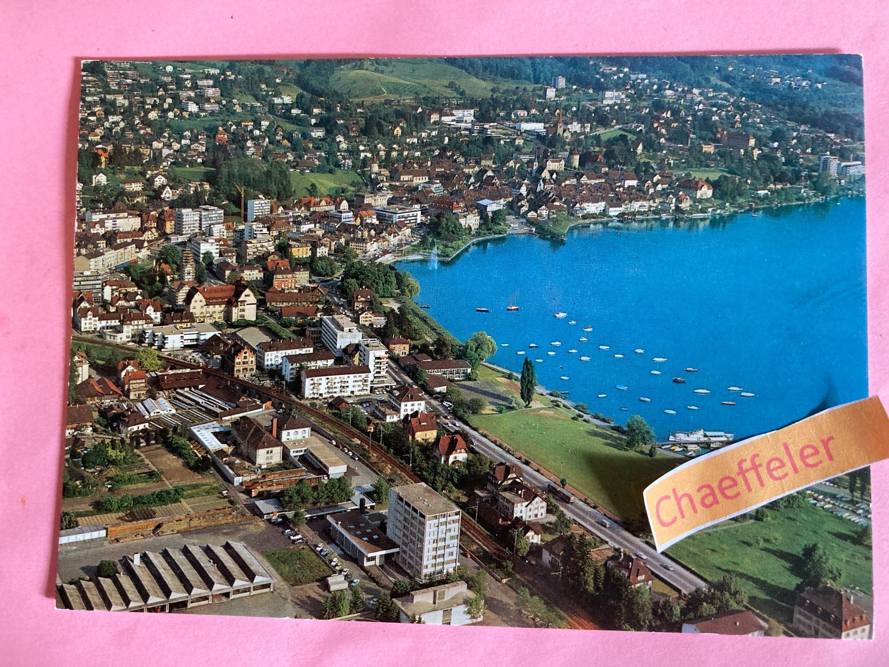 Cartoline postali: 1975  865 Zug – Usato da Zürich venduto da Chaeffeler