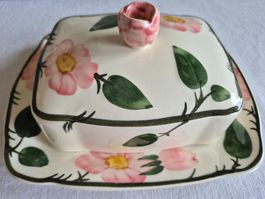 Süsse Vintage Butterdose Wildrose W&Boch
