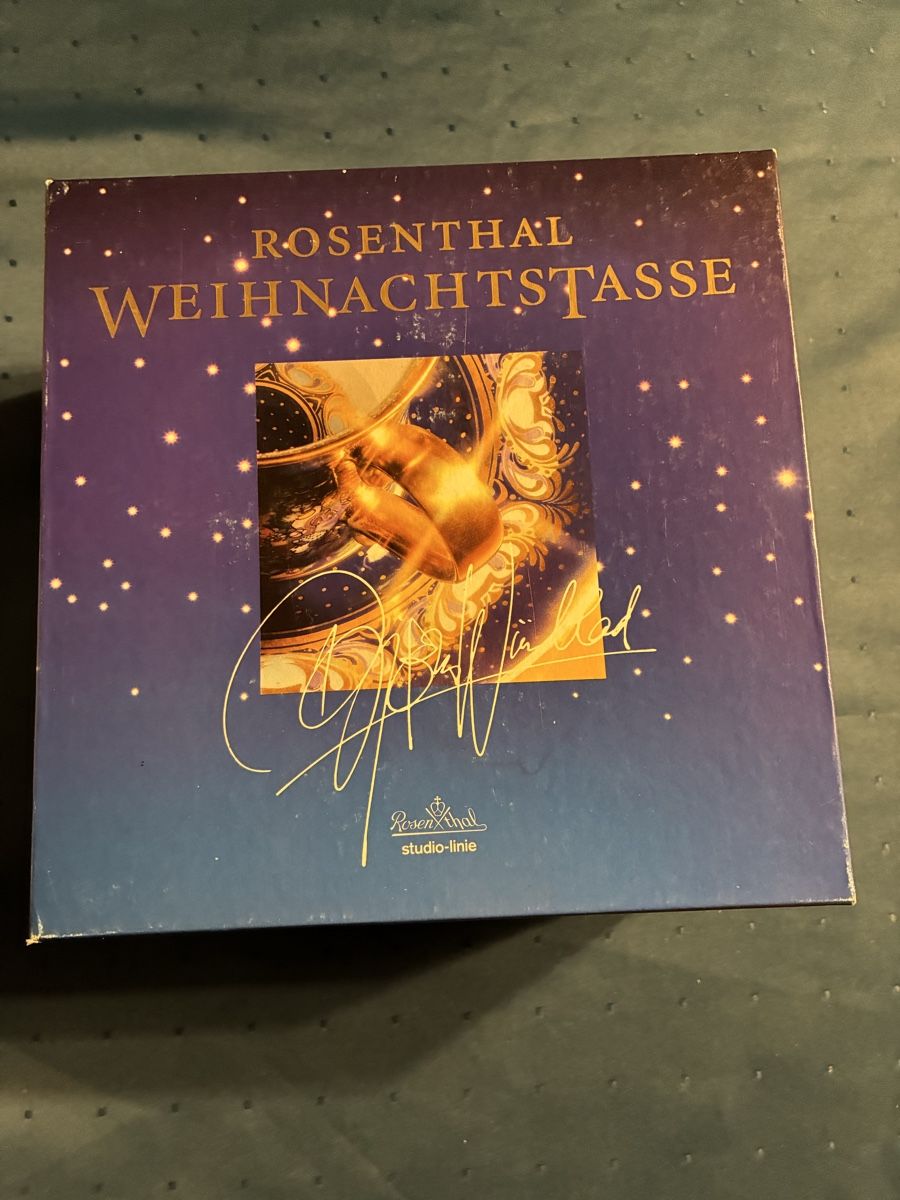 Rosenthal Tassen: Rosenthal Weihnachtstasse 2001 – Gebraucht aus Dornach von Rosengarten 6