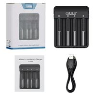 High performance 4 Bay Smart Battery Charger 18650
