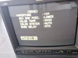 Retro Video Monitor: 17" JVC TM-H1750CG