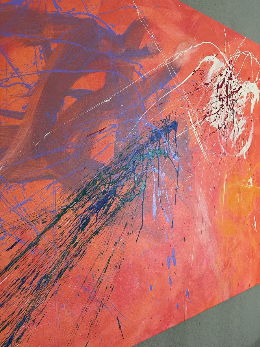 Tableaux: Statement Art - Abstrakte Kunst – D'occasion à Zürich par TheaVMO 3