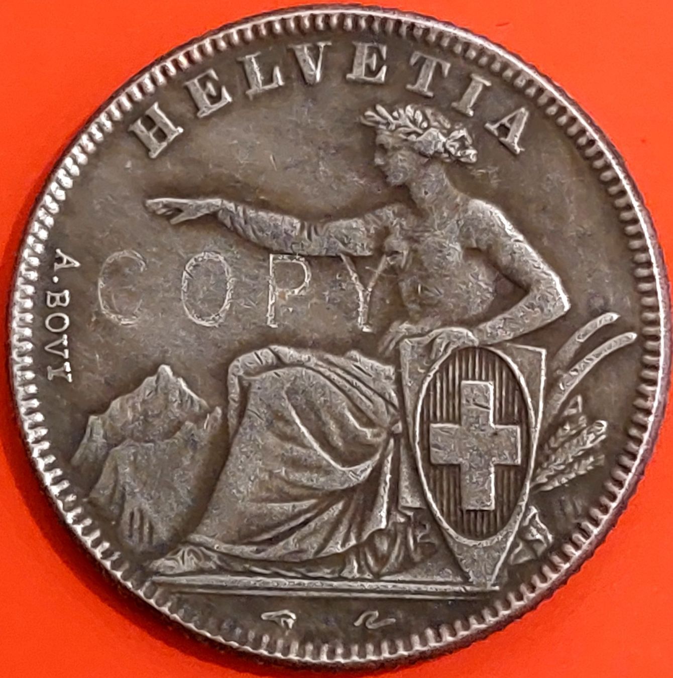 Tutti le monete: 1 Franken 1857 (Replica) – Usato da Arch venduto da repros 1