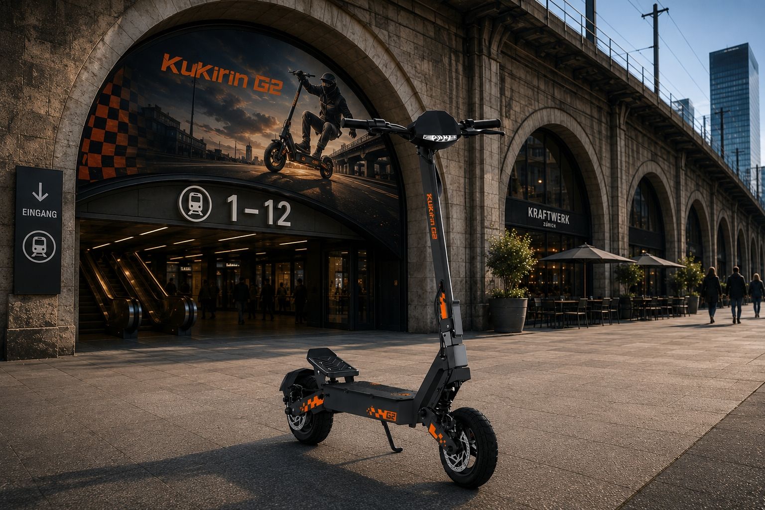 Kickboard: KuKirin G2 E-Scooter "Neu" – Nuovo e nell'imballaggio originale da Wettswil venduto da Imran0