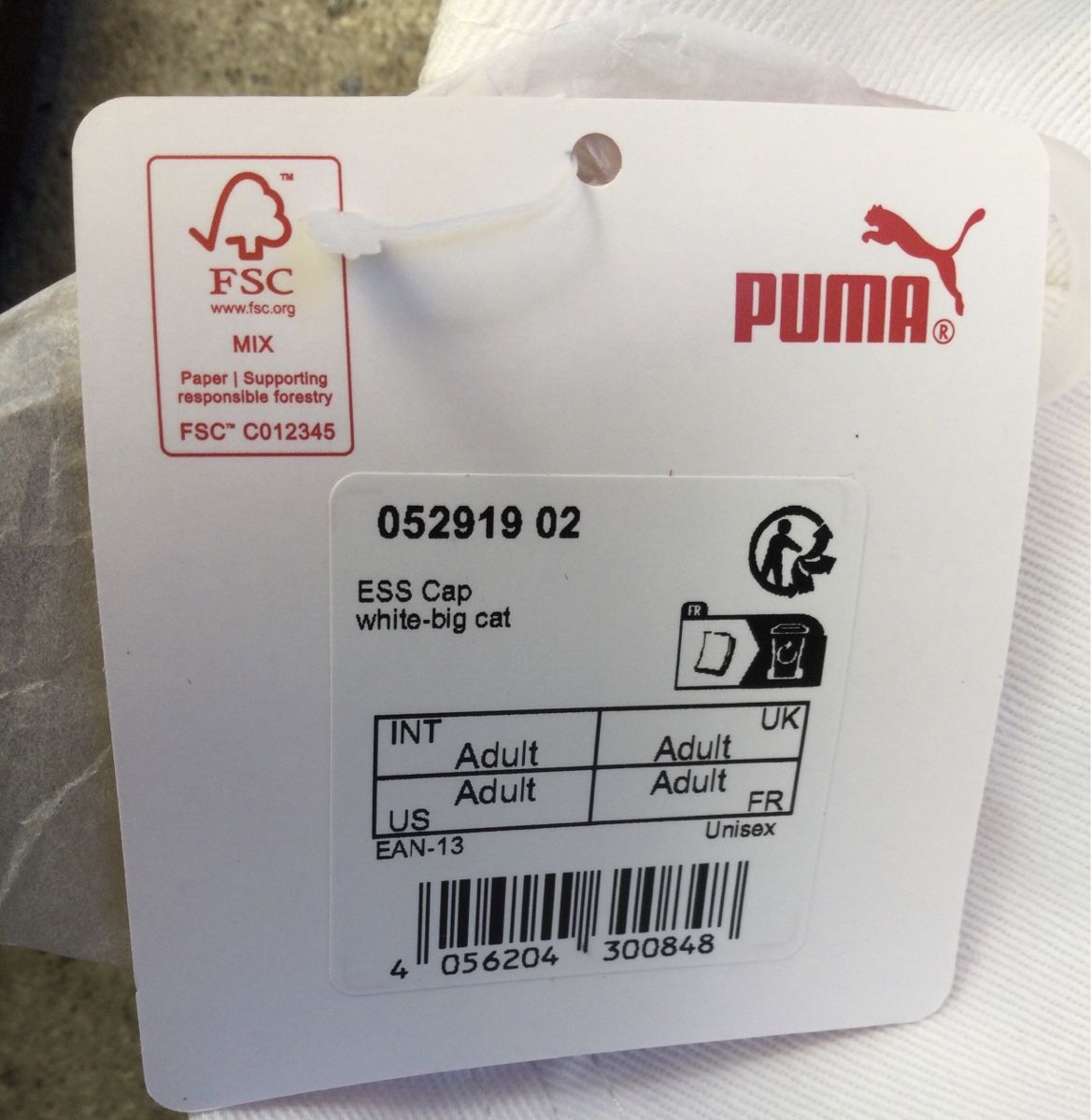 Puma Altro in  Abbigliamento & Accessori: Cap Puma – Nuovo e nell'imballaggio originale da Rabius venduto da bri_ca76 7