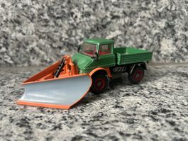 Unimog Schneepflug, 1:50, Corgi