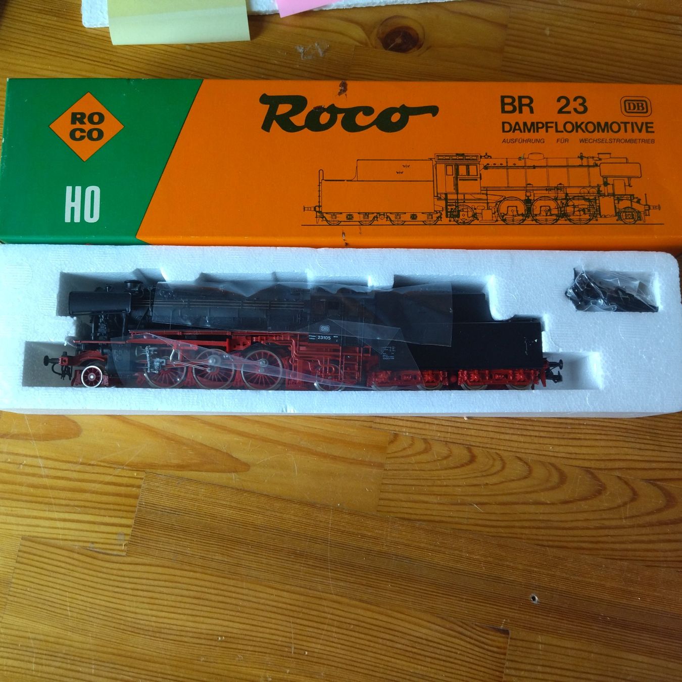 Roco Modellini di ferrovie: Roco Dampflok BR 23 (595) – Usato da Basel venduto da BeanieUp 5